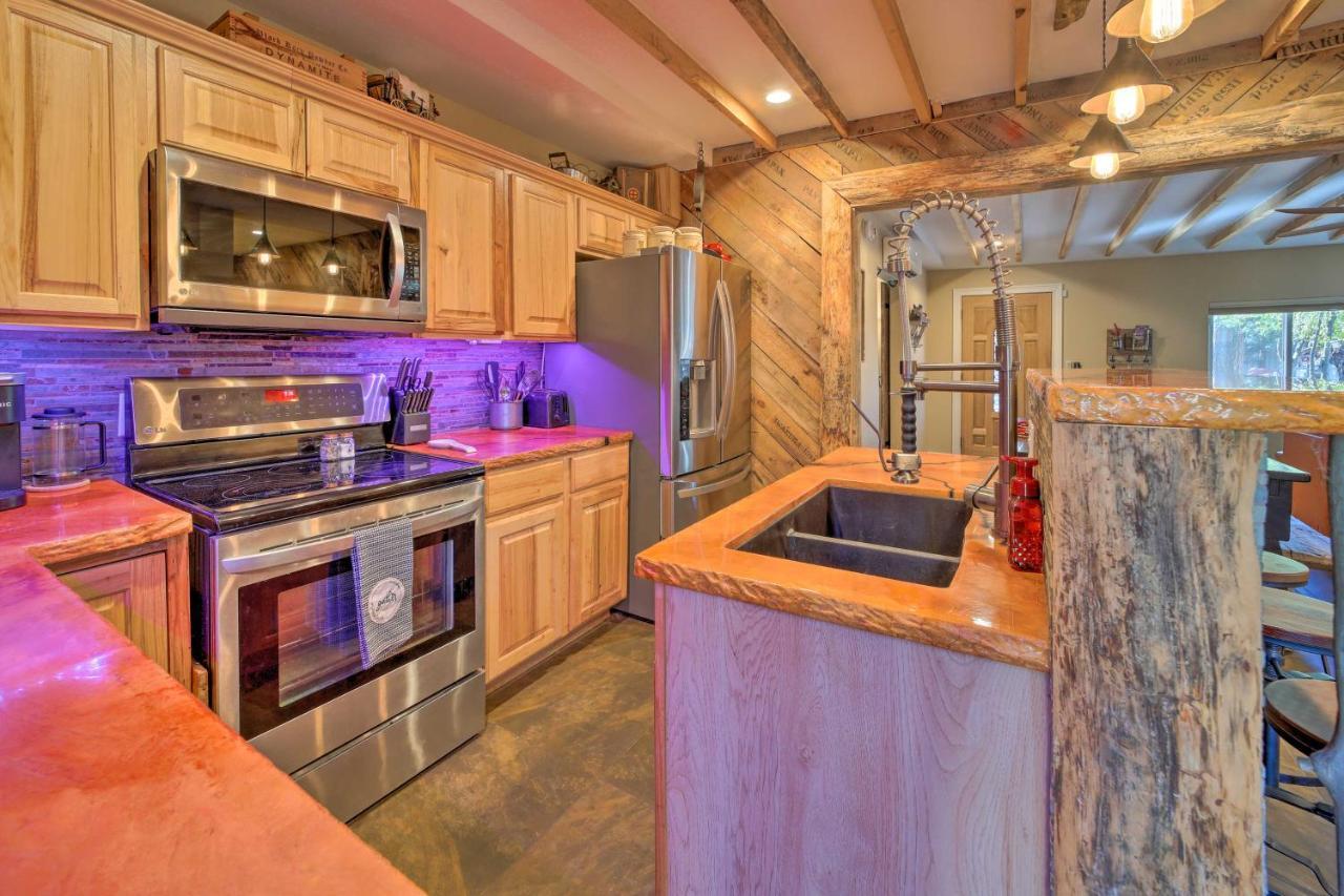 Cozy Cabin Retreat With Patio And Fenced Yard ペイソン エクステリア 写真