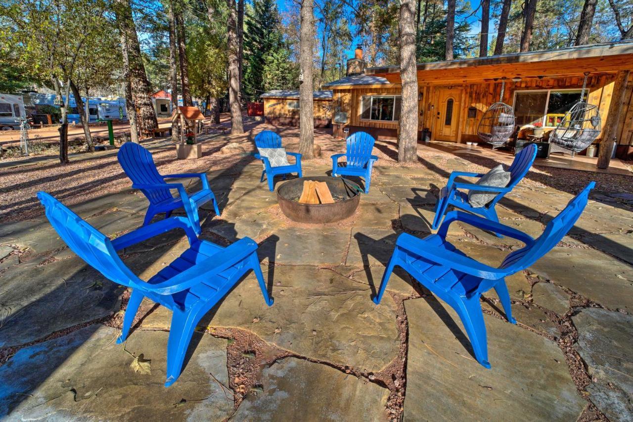 Cozy Cabin Retreat With Patio And Fenced Yard ペイソン エクステリア 写真