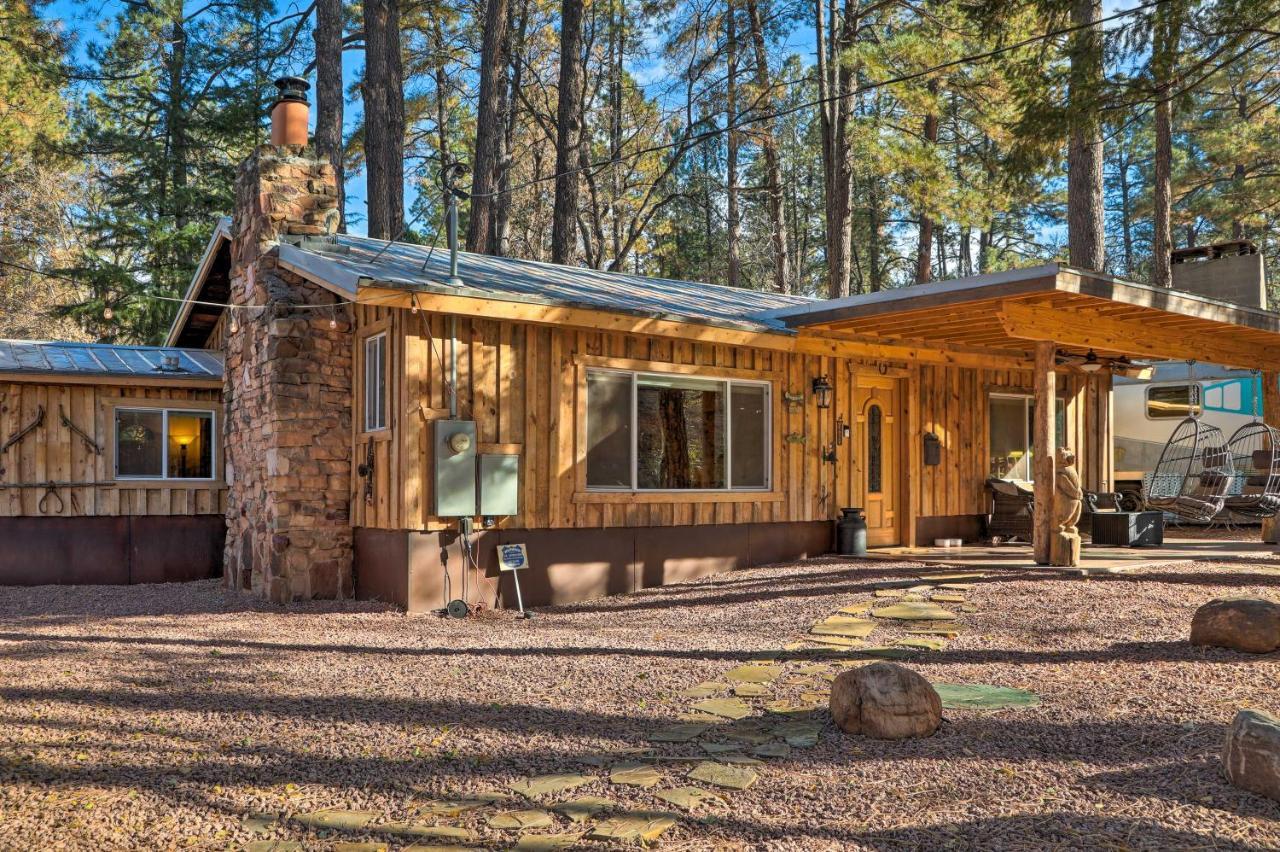 Cozy Cabin Retreat With Patio And Fenced Yard ペイソン エクステリア 写真